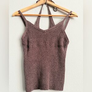 Pistola Brown Knit Women's Top